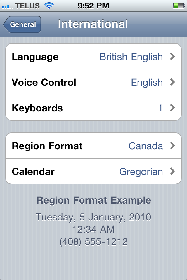 Язык ios. Регион на айфон. Формат иос. Пример формата региона в iphone что это. Region format example iphone.